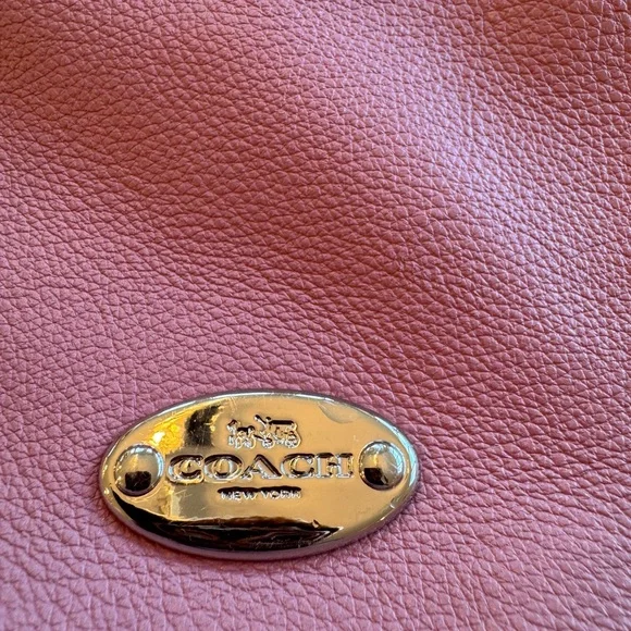 Coach Blush Leather Shoulder Bag - Picture 3 of 14